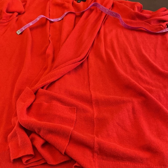 Talbots red lightweight sweater - Picture 8 of 11